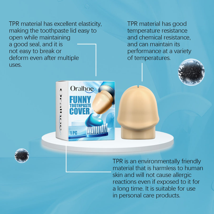 Fun Character-Shaped Toothpaste Cap — Mess-Free Portion