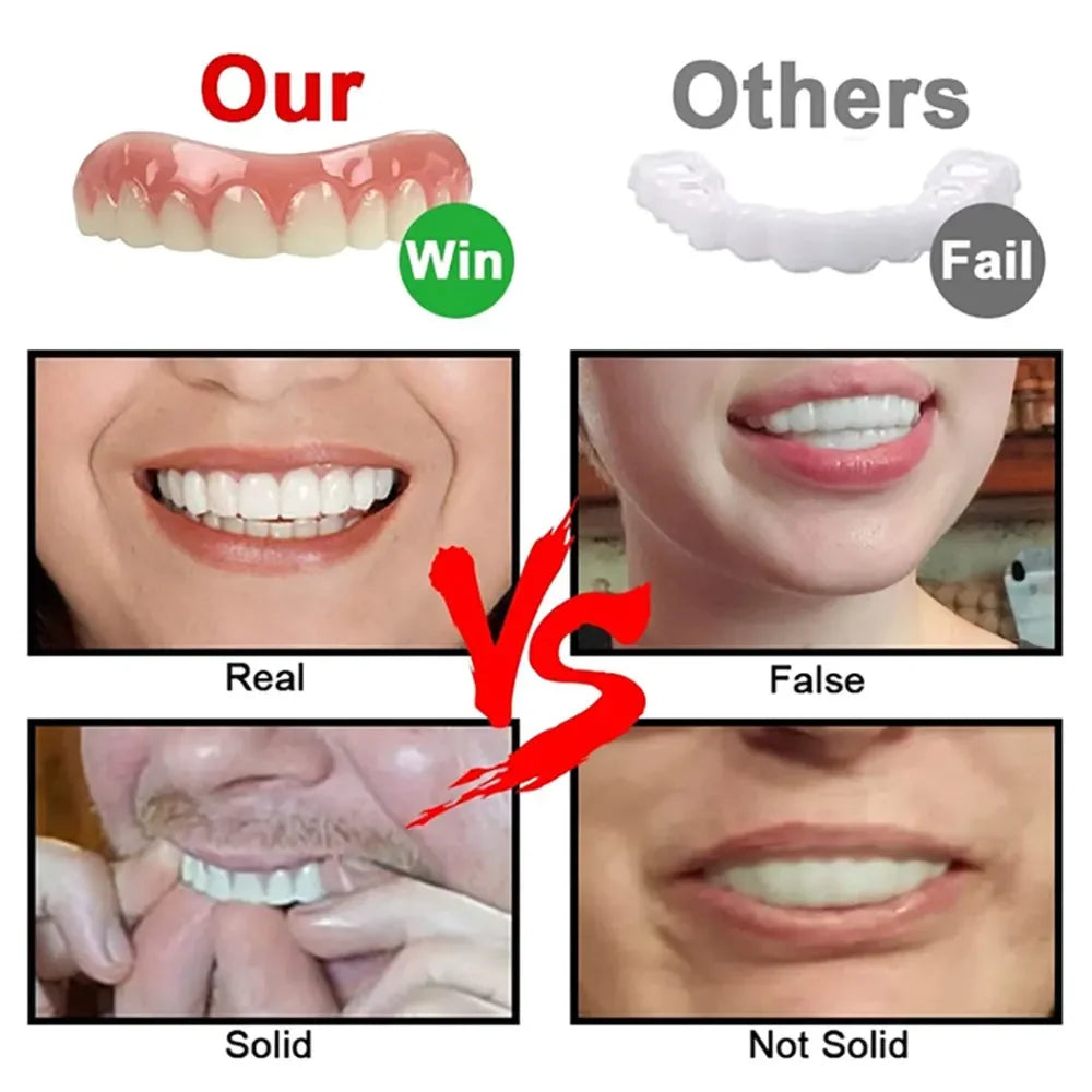 Instant Smile False Teeth — Perfect Smile, No Dentist Needed