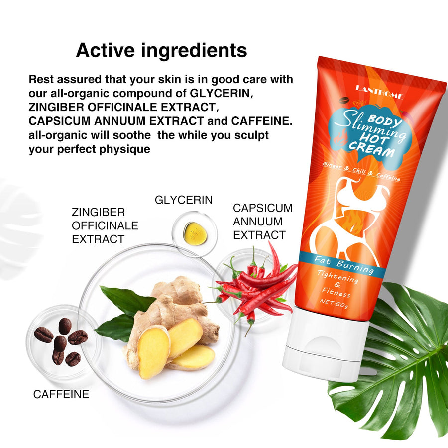 Slimming Body Cream for Warming Massage & Toning