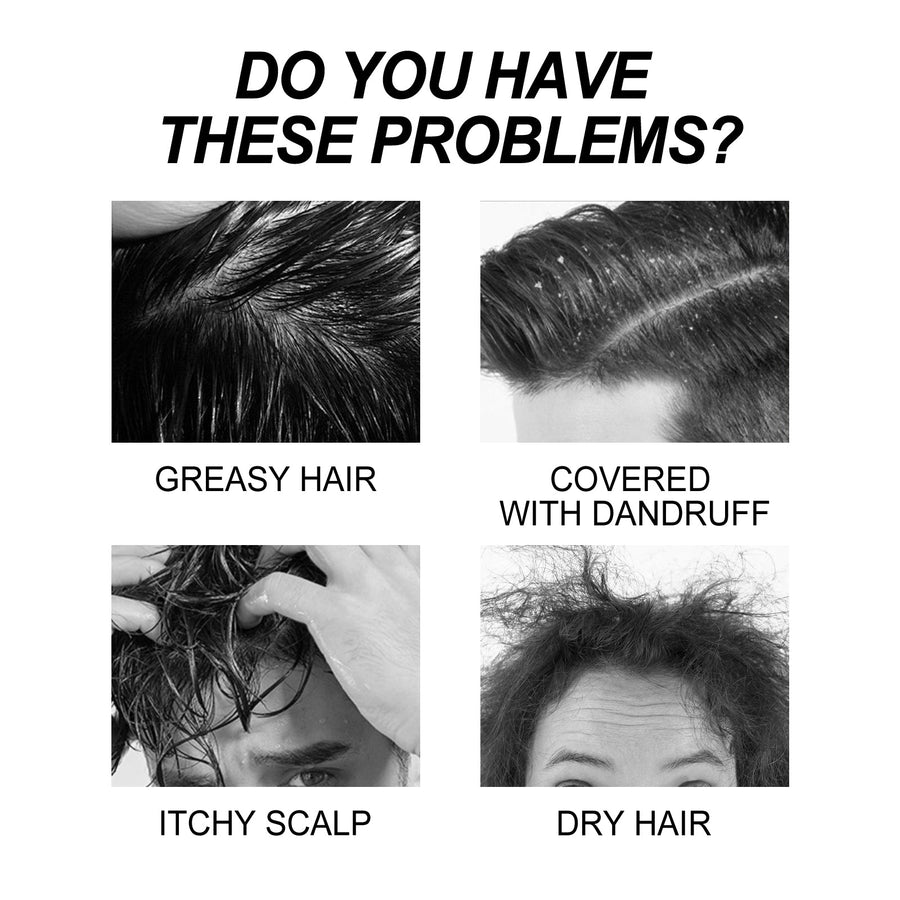 Men's Shampoo for Clean, Moisturized Scalp & Hair
