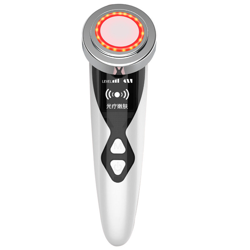 Facial Massager with Red Light Therapy — Lift & Firm Skin
