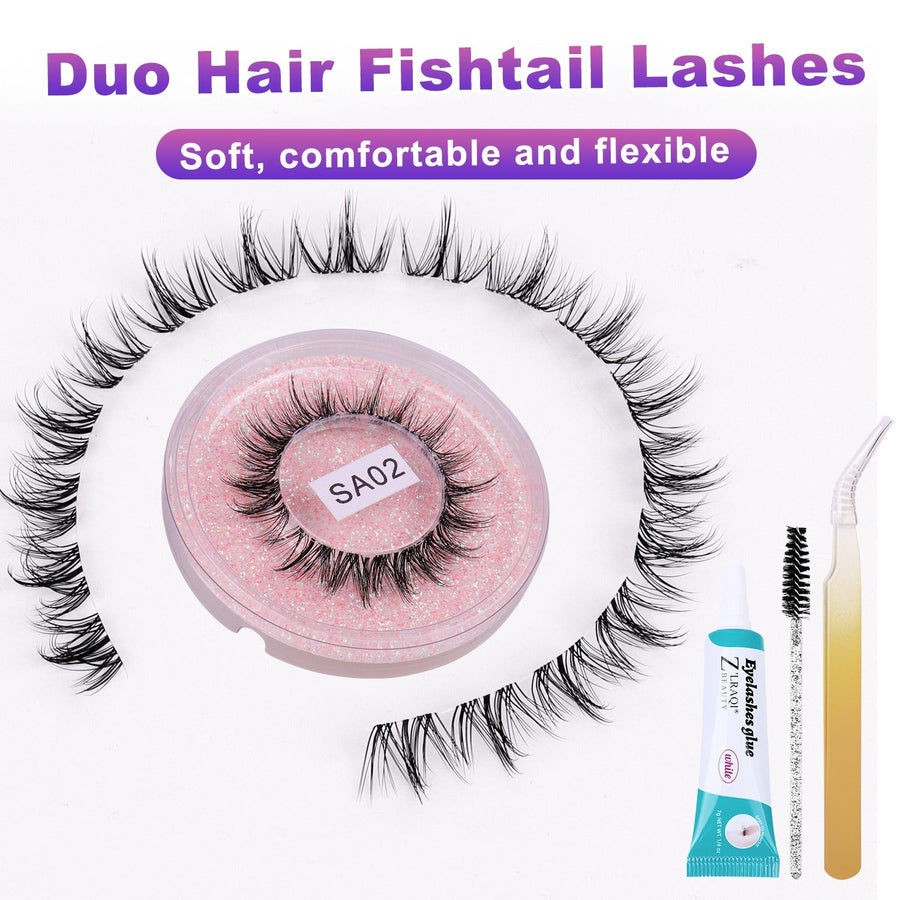 False Eyelashes Set for Custom Natural to Dramatic Looks