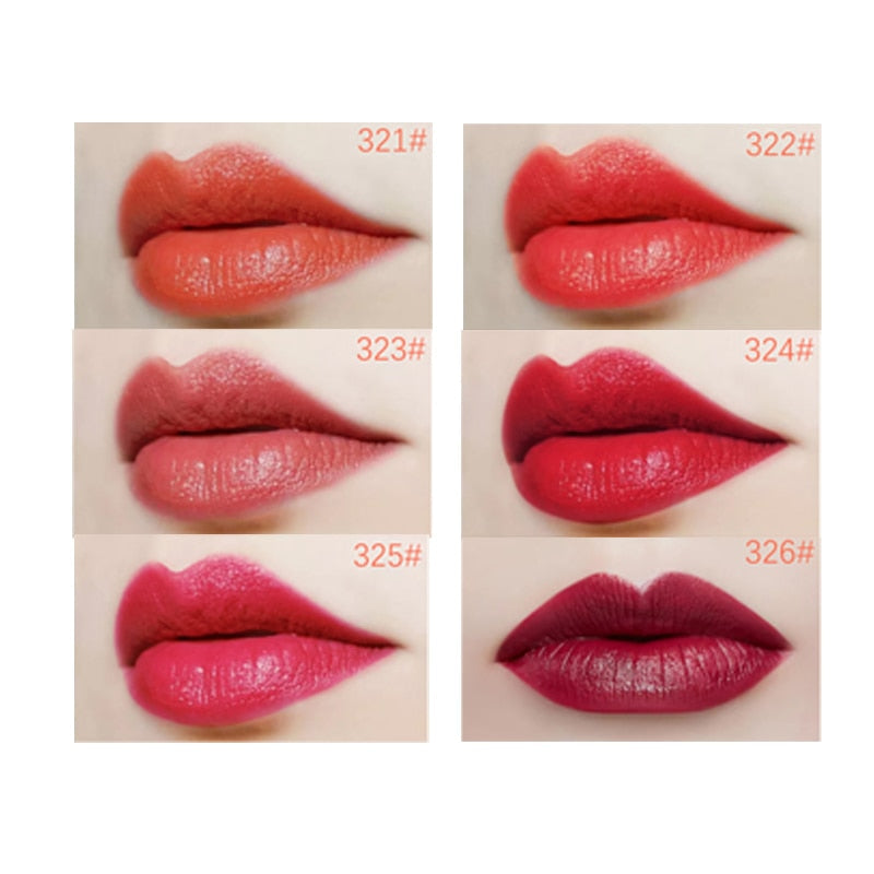 Velvet Matte Lipstick – Luxury Red, Pink & Berry Shades