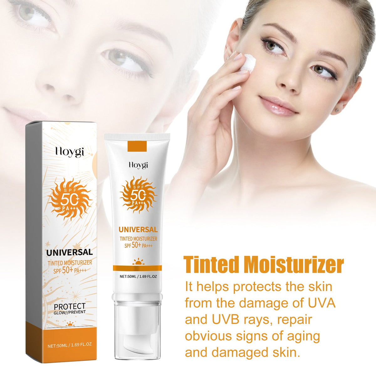 Tinted Moisturizer SPF 50+ with Brightening UV Protection