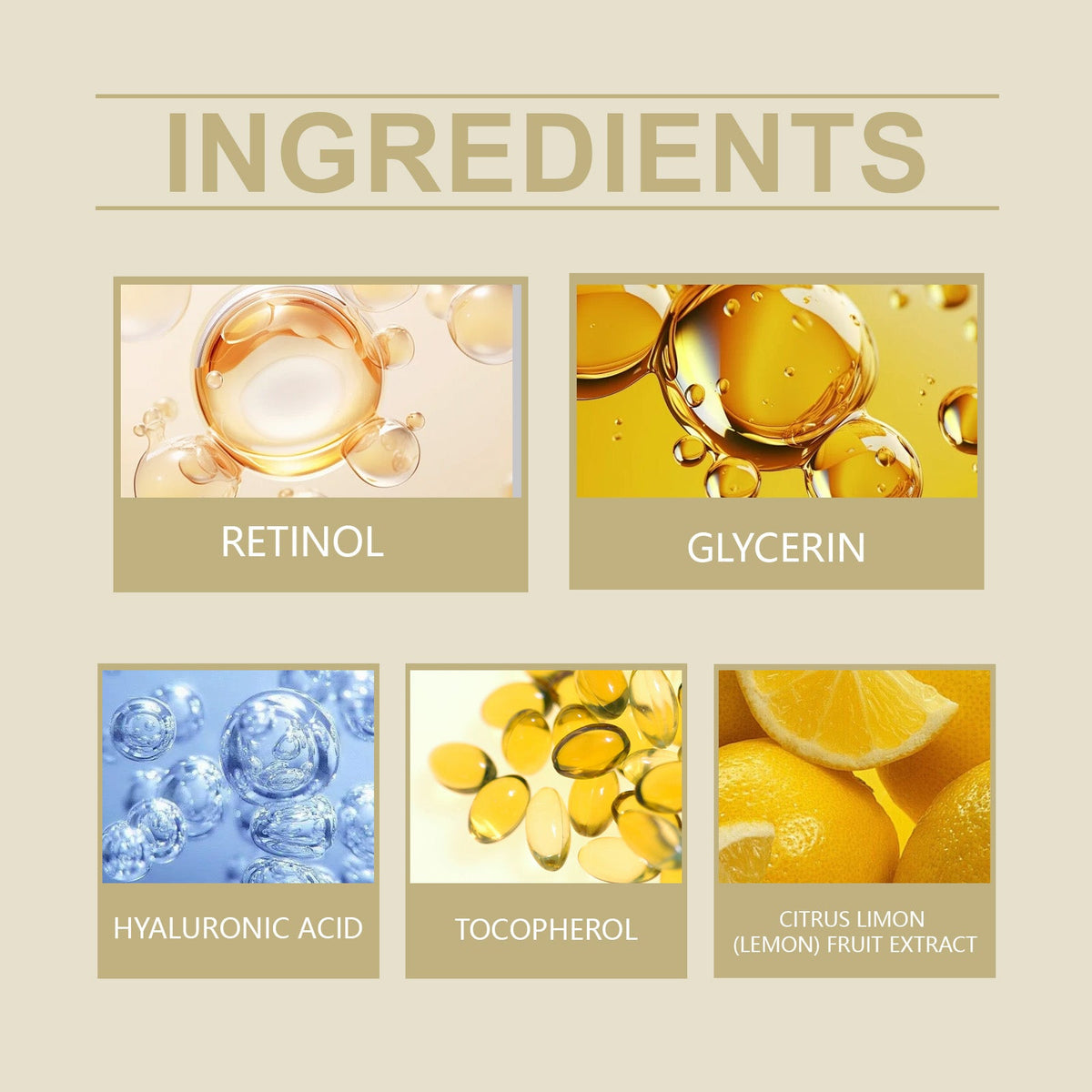 Retinol Face Cream for Firming Skin & Fine Lines