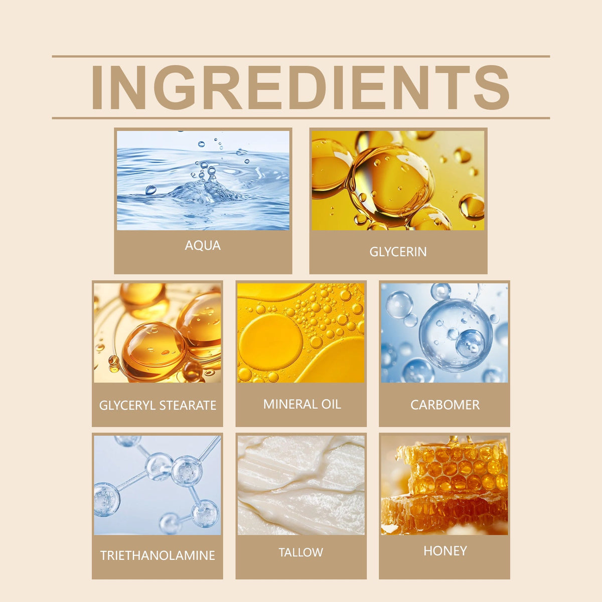 Tallow Honey Balm for Deep Skin Repair & Hydration