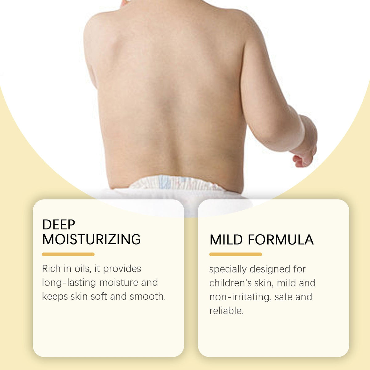 Children's Anti-Chafing Body Lotion with Egg Yolk Oil