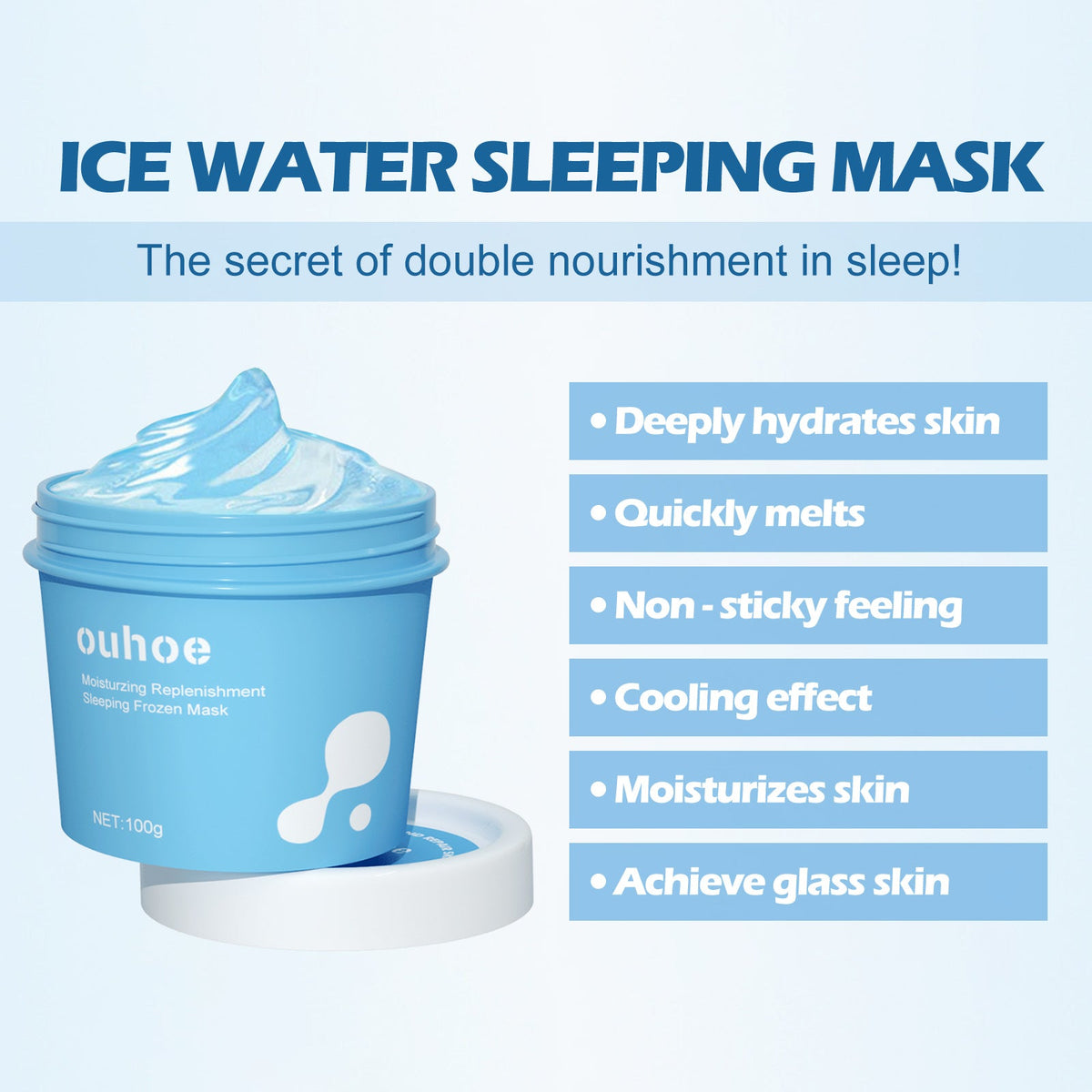 Sleep Frozen Mask - Overnight Hydration & Pore Refiner