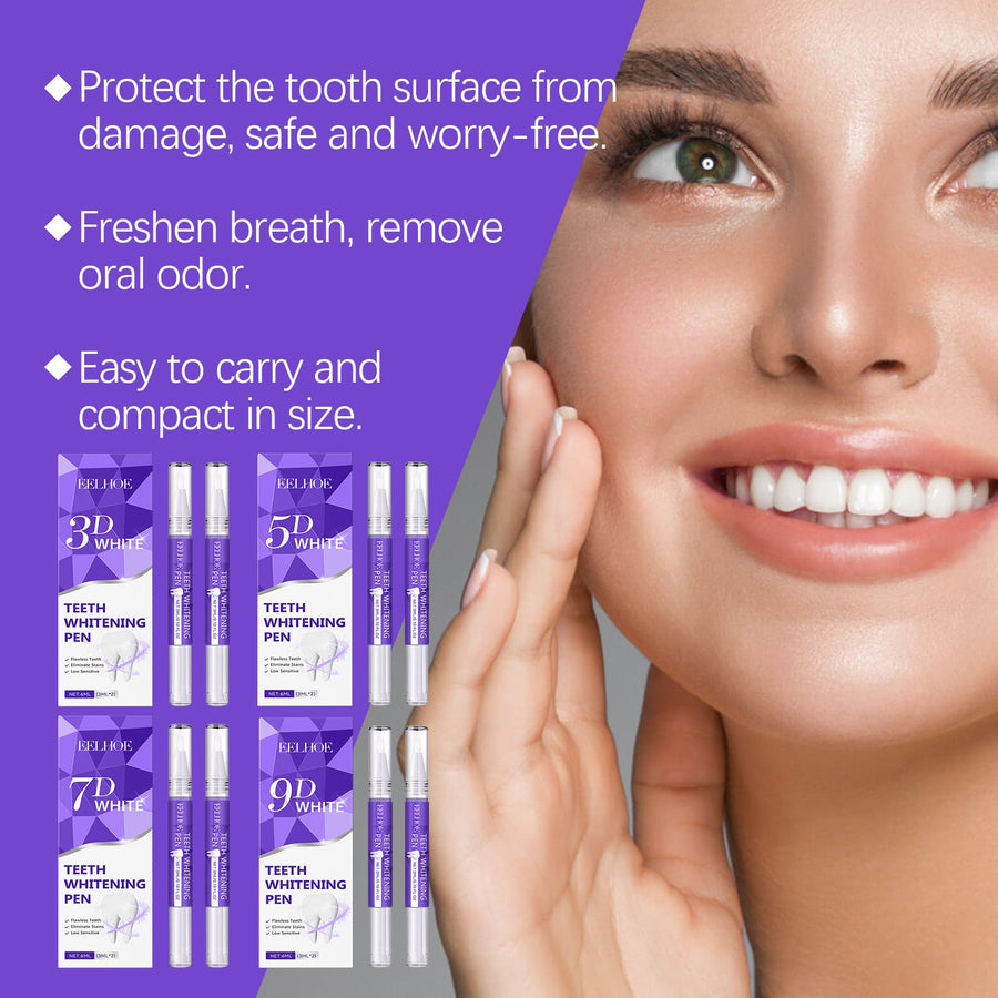 Teeth Whitening Pen — Instant Stain Removal, No Sensitivity