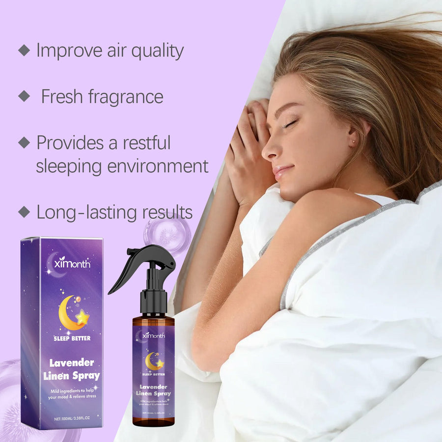 Lavender Sleep Spray — Instant Relaxation for Deeper Sleep