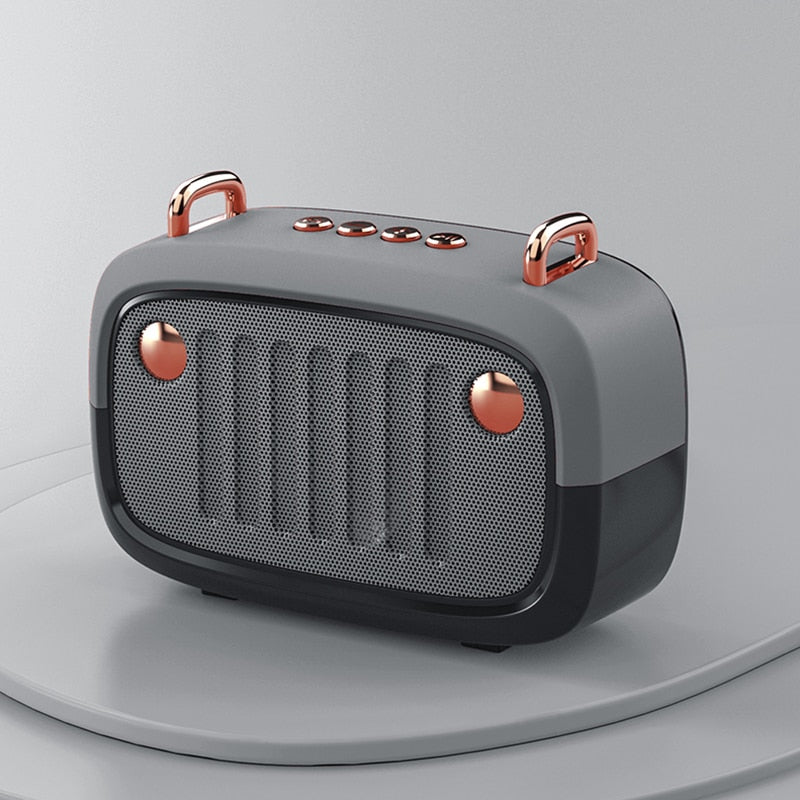 Retro Vintage Bluetooth Speaker — Timeless Portable Audio