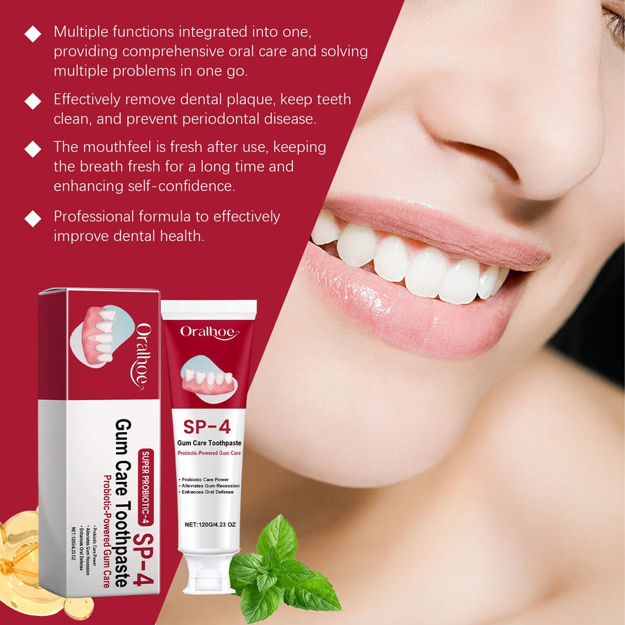 Gum Care Toothpaste — Brighter, Healthier Smile