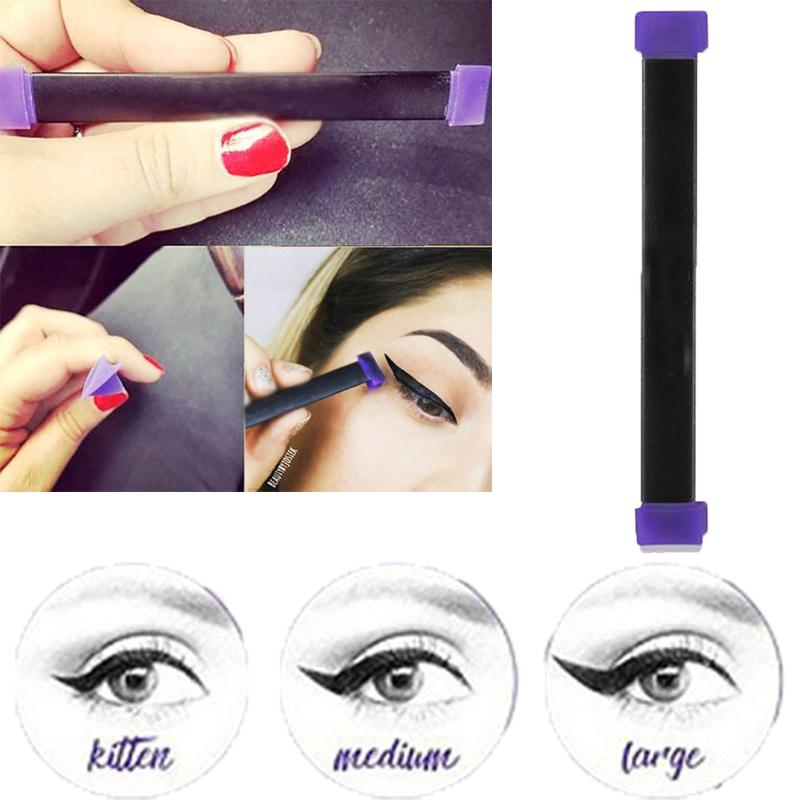 Winged Eyeliner Stamp Tool — Symmetrical Cat-Eyes in Seconds