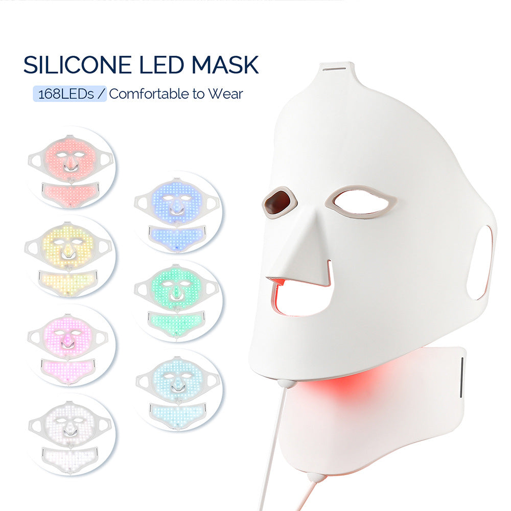 168 LED Photon Mask for Red Light Facial Therapy