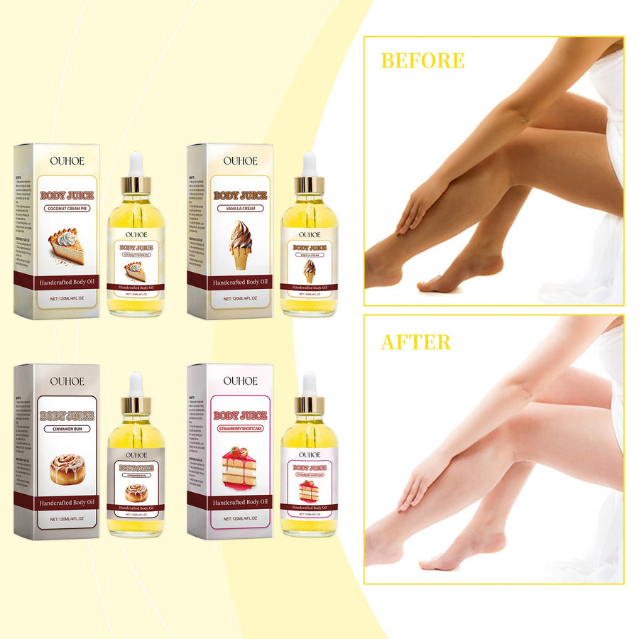 Dessert‑Scented Body Oil for Glowing Skin — Daily Nourishment