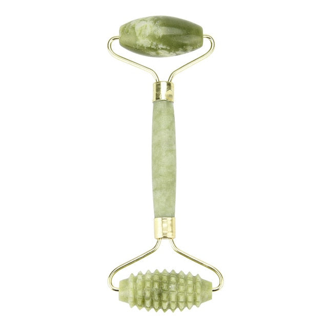 Jade Facial Roller — Dual-Ended Massage for Calm Skin
