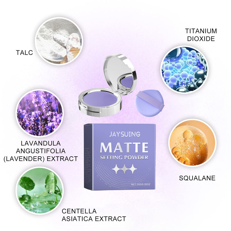 Lavender Finishing Powder for Lasting Shine Control