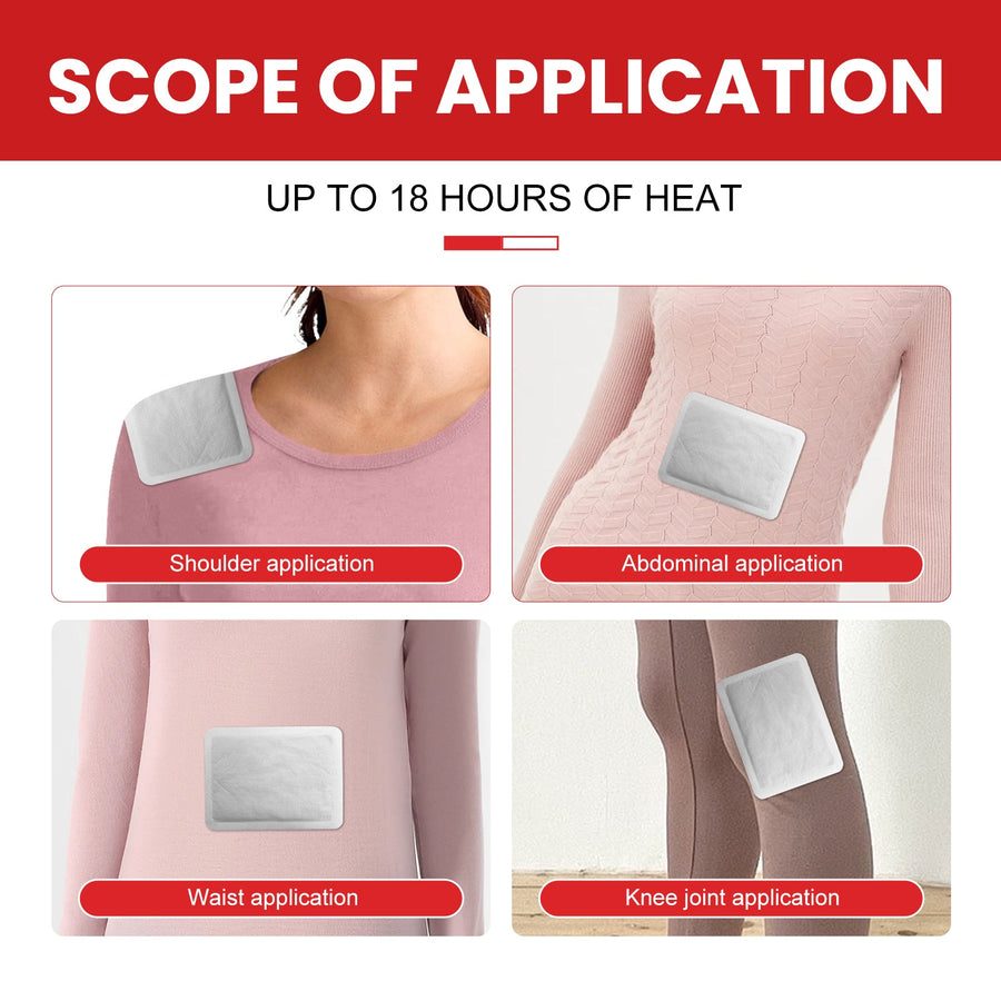 Self-Heating Body Warmer for Long-Lasting Portable Heat