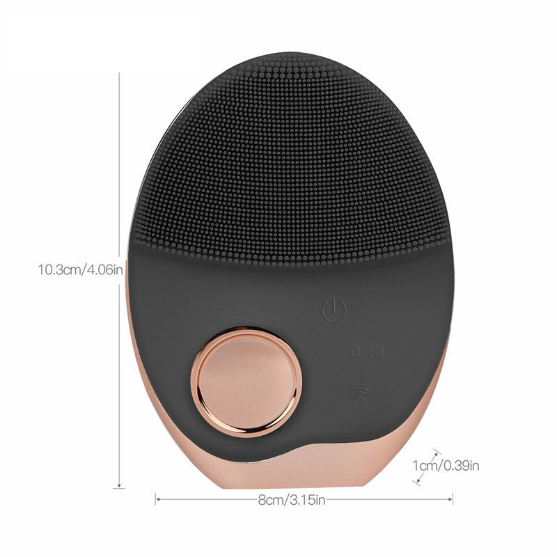 Sonic LED Facial Brush — Clearer Skin with Tri-Light Therapy