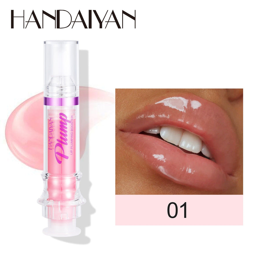 Lip Plumping Gloss for Crystal-Shine, Fuller Lips