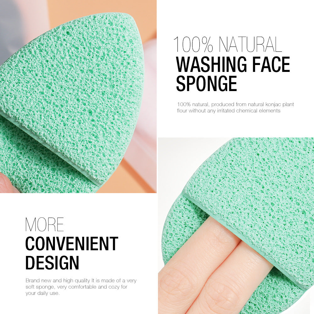 Facial Cleansing Sponge Puff for Gentle Makeup Removal