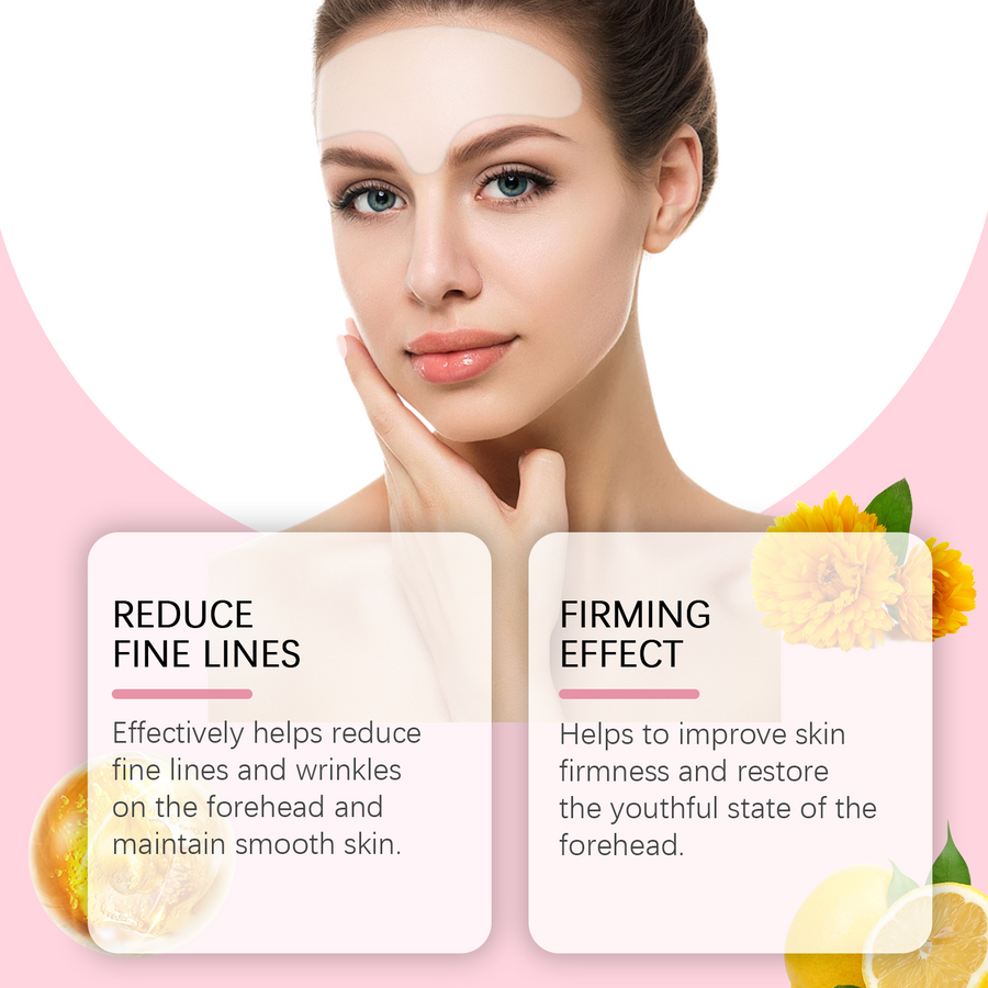 Reusable Forehead Patch for Visibly Smoother Wrinkles