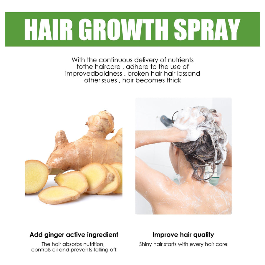 Scalp Hair Growth Spray for Thinning Hair Support