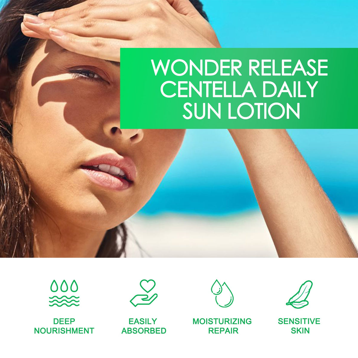 Centella Sun Lotion SPF 50+ for Sensitive Skin