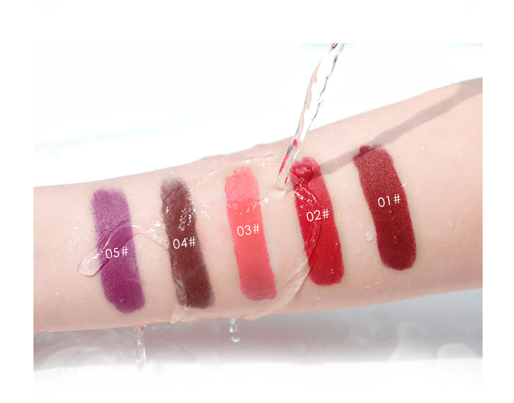 Matte Lip Gloss Set, 6 Shades for Polished Lip Looks