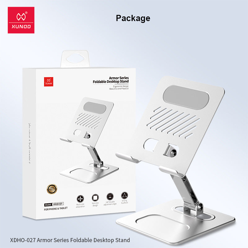 Aluminum Tablet Stand — Heat Dissipation & Anti-Slip