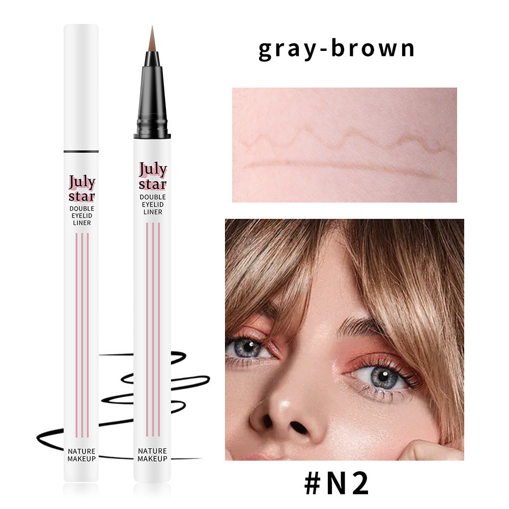 Brown Liquid Eyeliner Pen for Precise Soft Definition