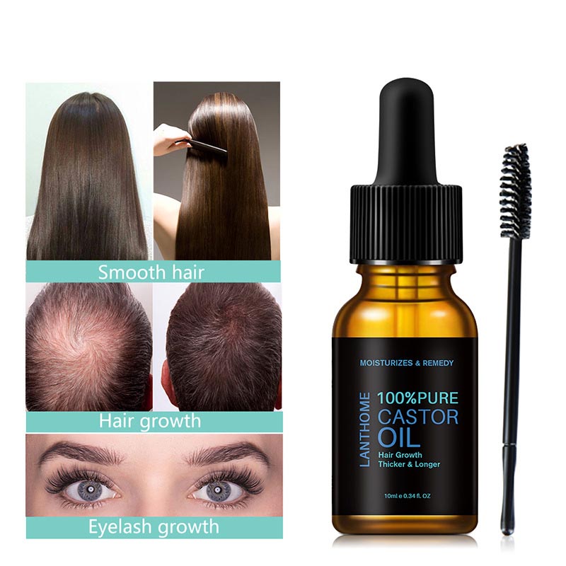 Castor Oil Hair Treatment for Targeted Moisture & Gloss