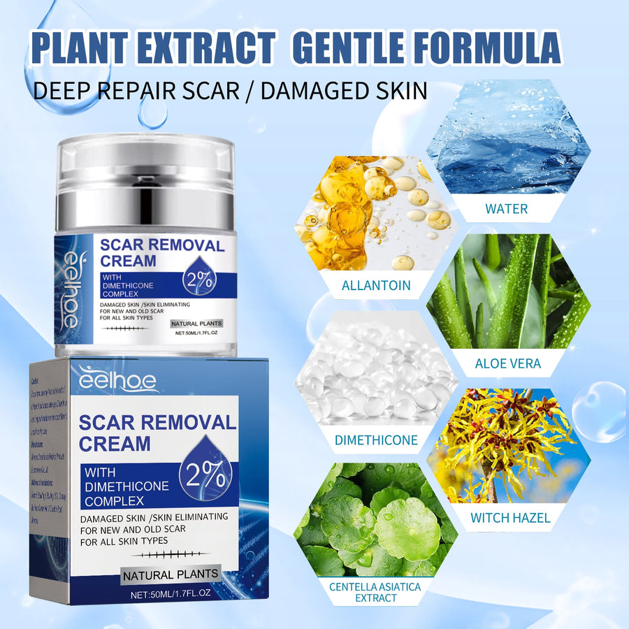 Scar Repair Cream With Dimethicone For Smoother Skin