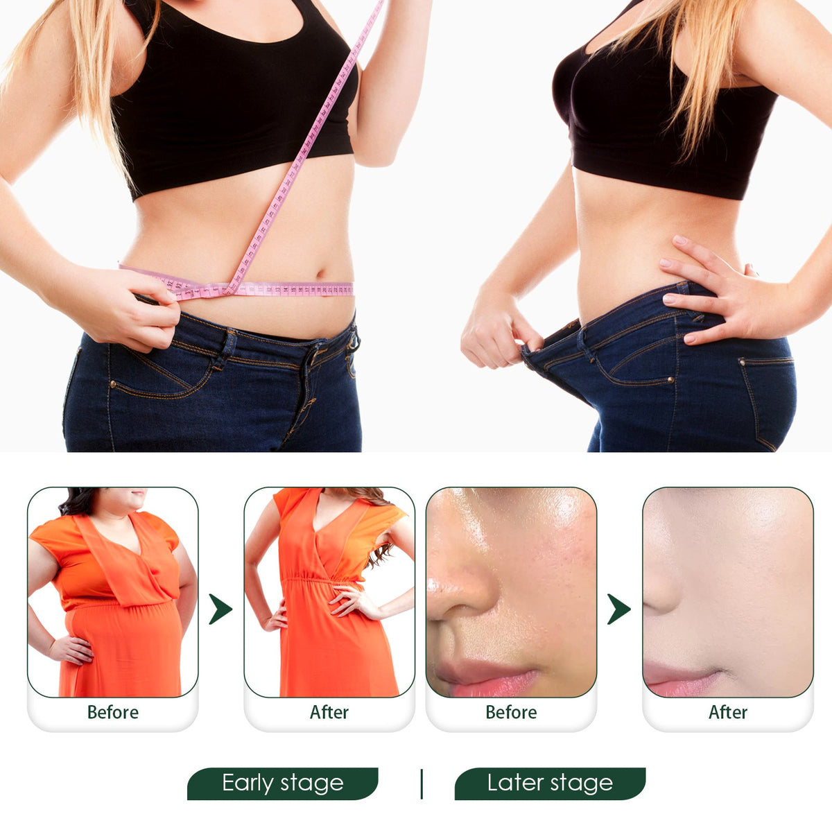 Belly Button Firming Patches - Sugar Defense Skin Tightening