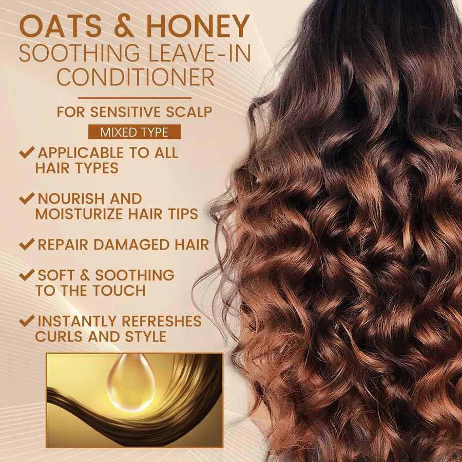 Oat And Honey Leave-In Conditioner For Smooth Hair