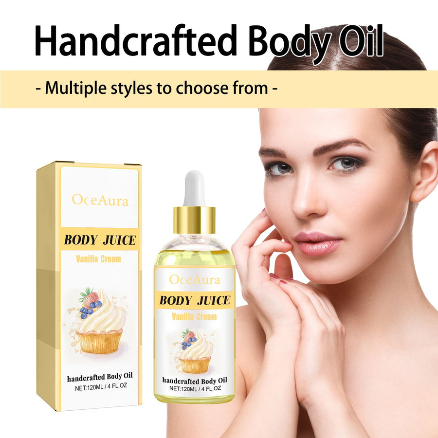 Handcrafted Firming Body Oil for Slimming Massage & Glow