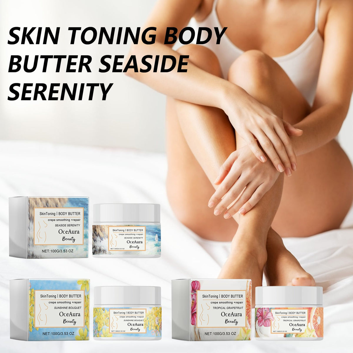 Crepe Skin Body Butter for Firmer, Smoother Aging Skin