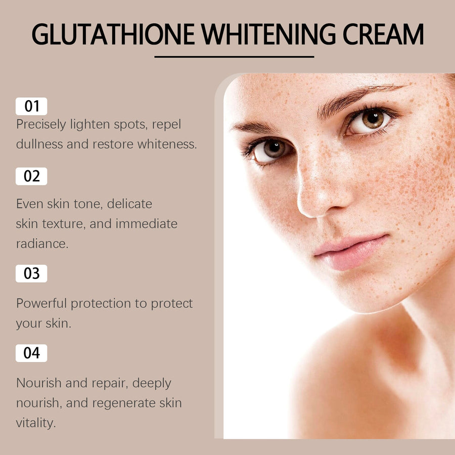 Glutathione 2% Brightening Cream With Vitamin C & Kojic