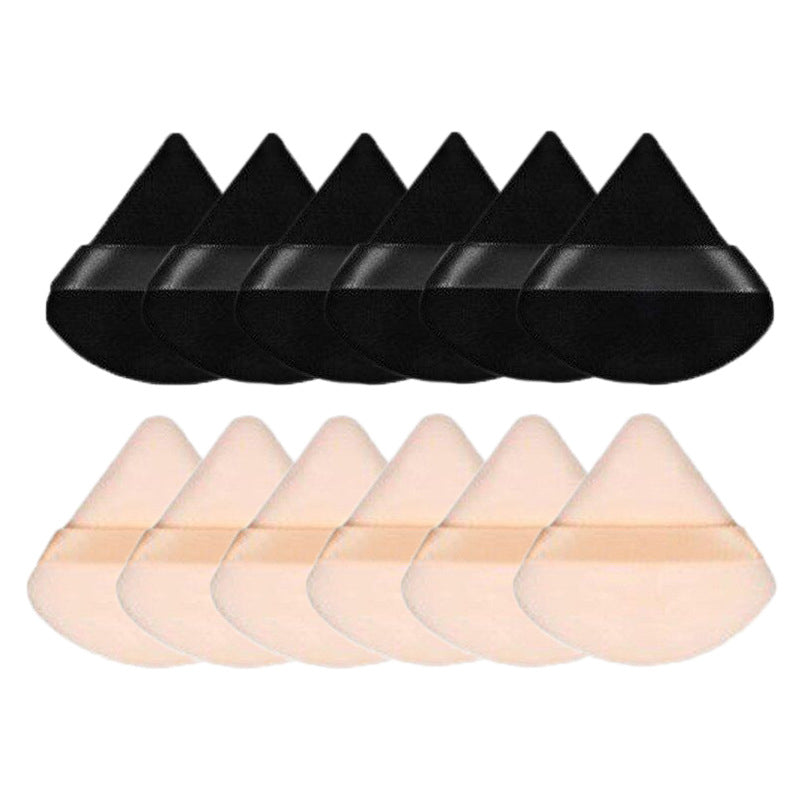Triangle Powder Puff for Precise Makeup Setting Tool