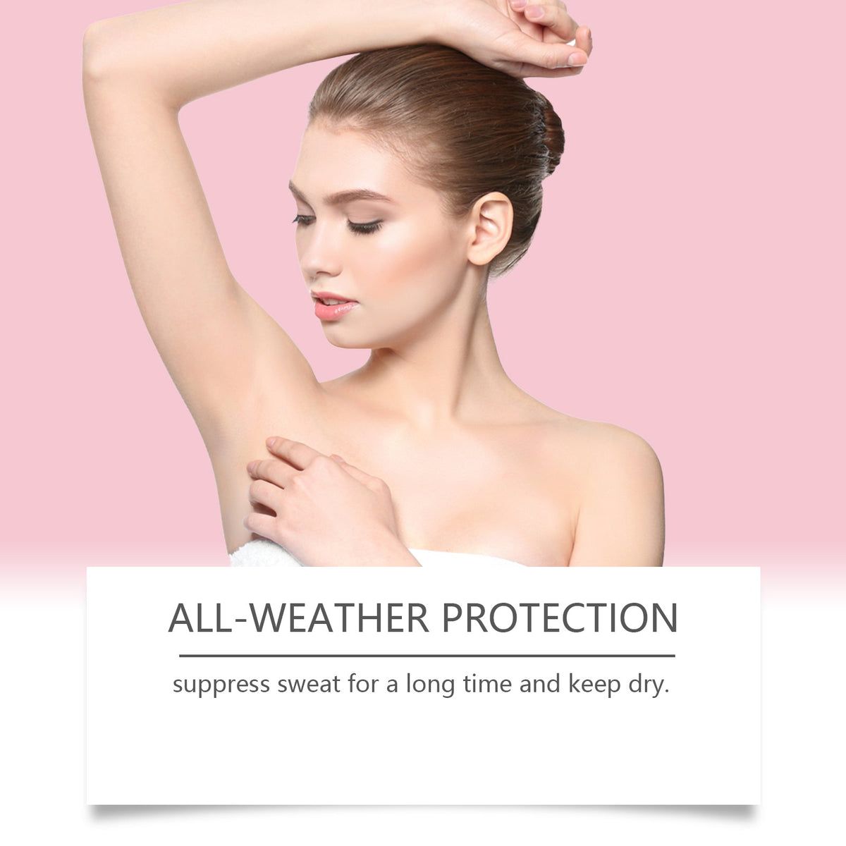 Rose Roll-On Deodorant | Long-Lasting Fresh Antiperspirant