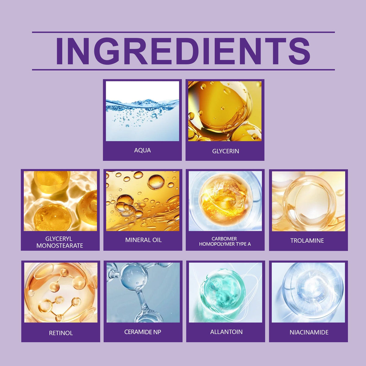 Retinol Cream for Dark Spots & Uneven Skin Tone
