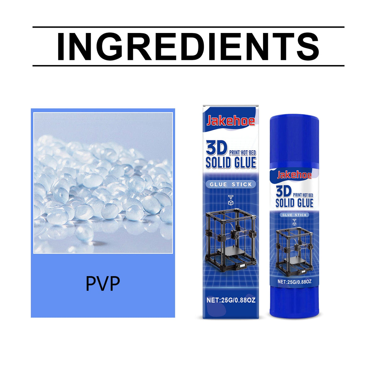3D Printer Glue Stick — Strong Bed Adhesion, Easy Clean