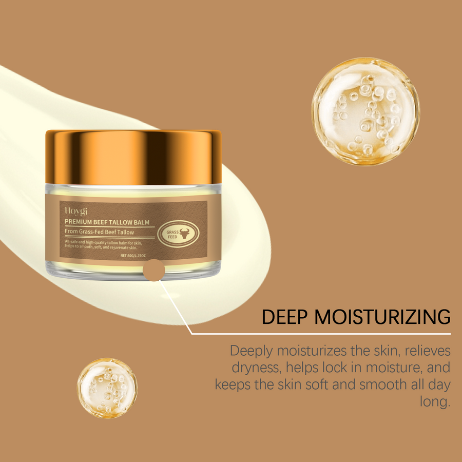 Grass-Fed Tallow Face Cream for Dry, Rough Skin