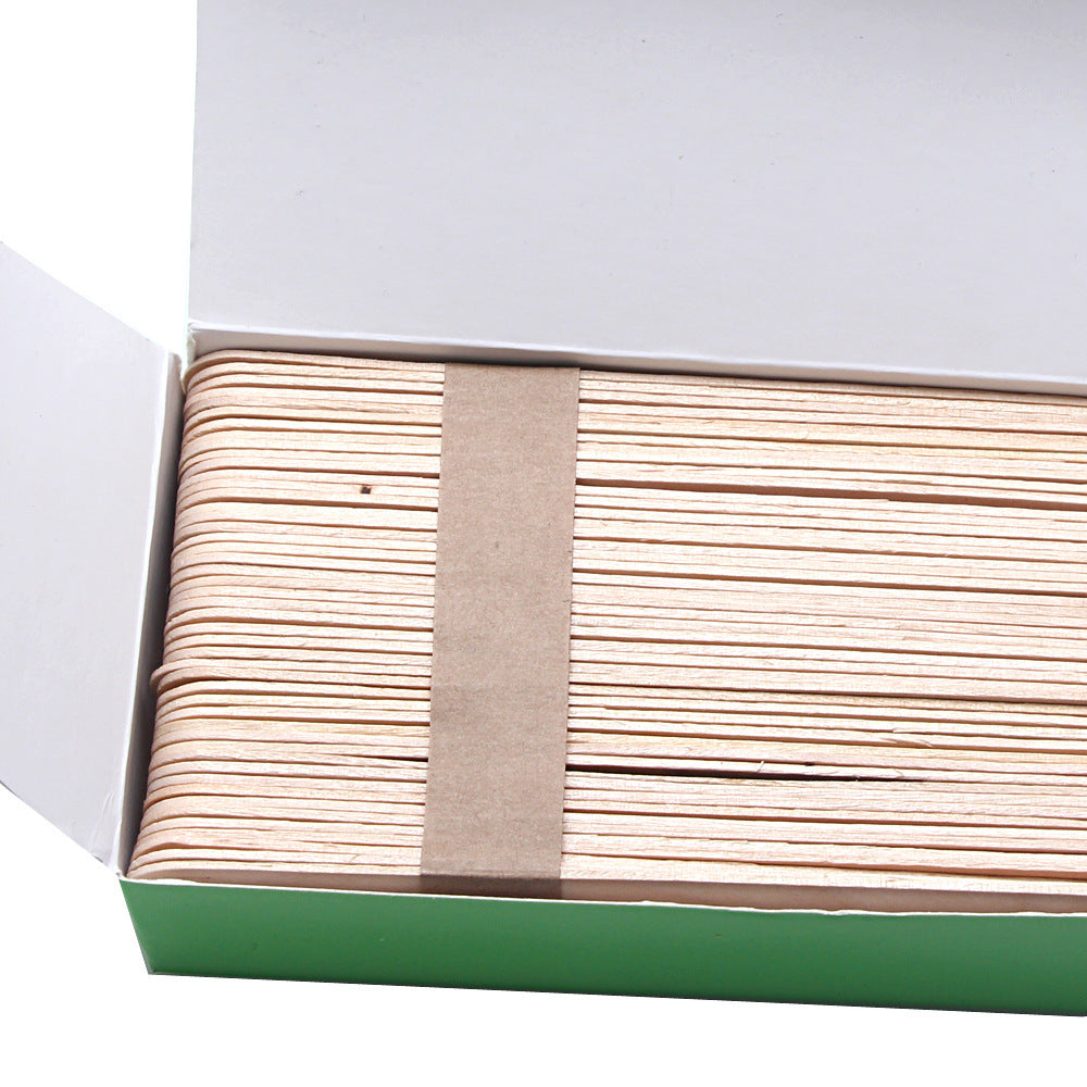 Waxing Spatula Sticks 100-Pack — Smooth Wood Applicators