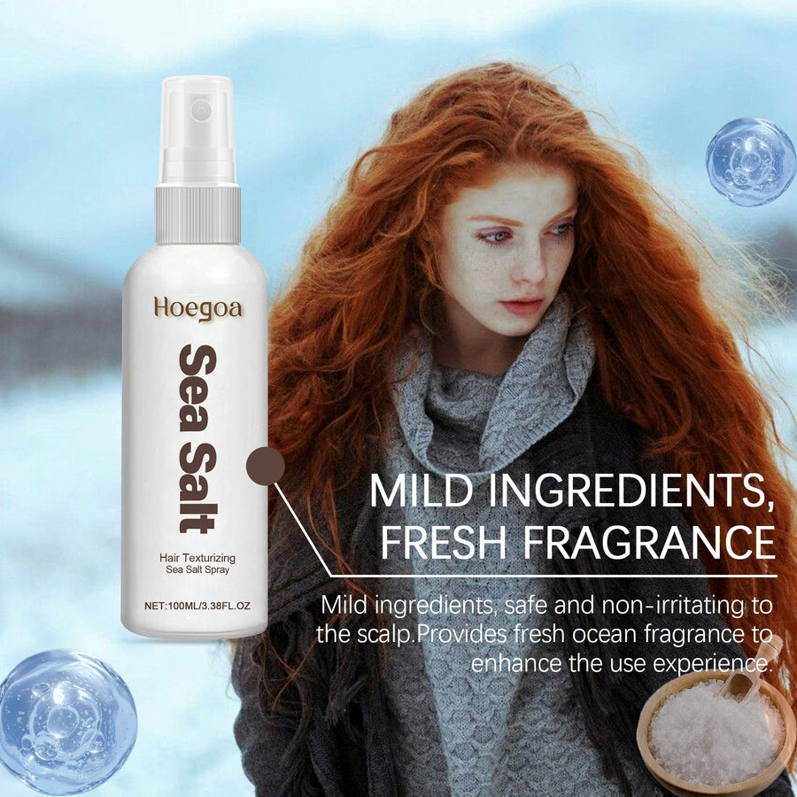 Sea Salt Hair Spray for Refreshing, Fluffy Volume
