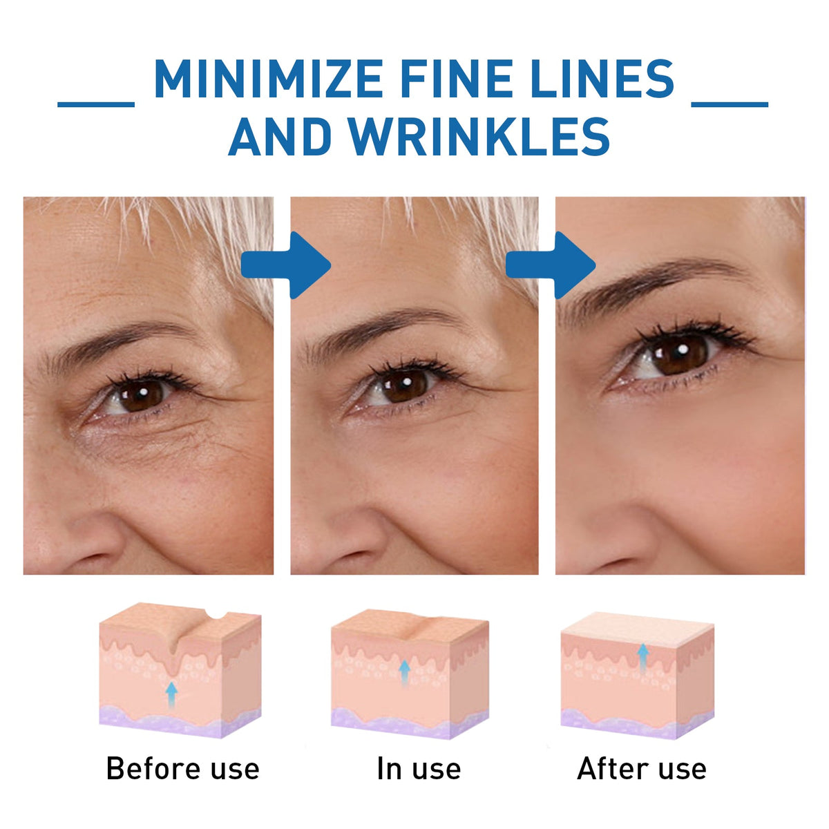 Hyaluronic Acid Anti-Wrinkle Serum with Collagen Peptide