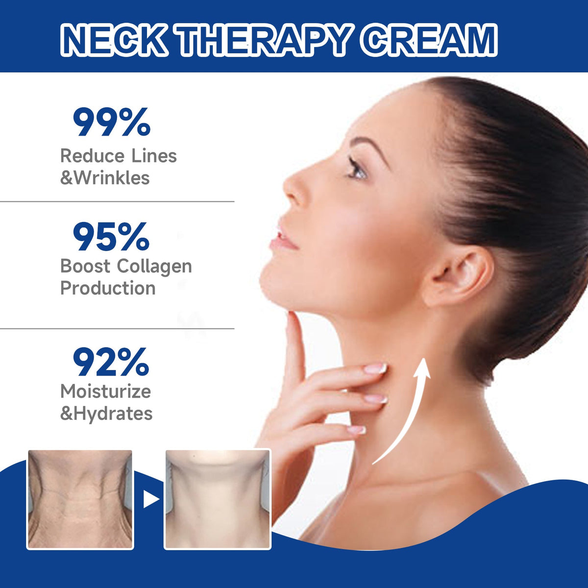 Collagen Neck Cream — Swan Neck Lift & Firming, Brightens