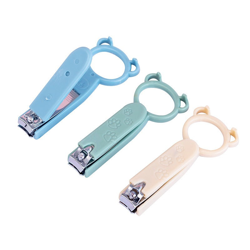 Bear-Shaped Nail Clippers — Cute & Easy Grip for Kids & Adults