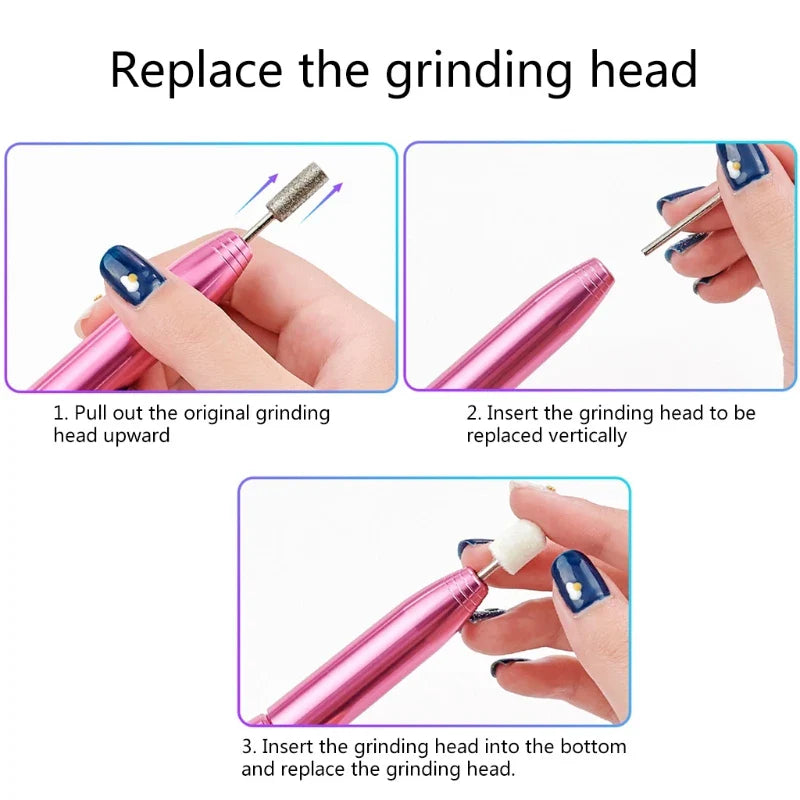 Electric Nail Drill Machine — Professional 20,000 RPM