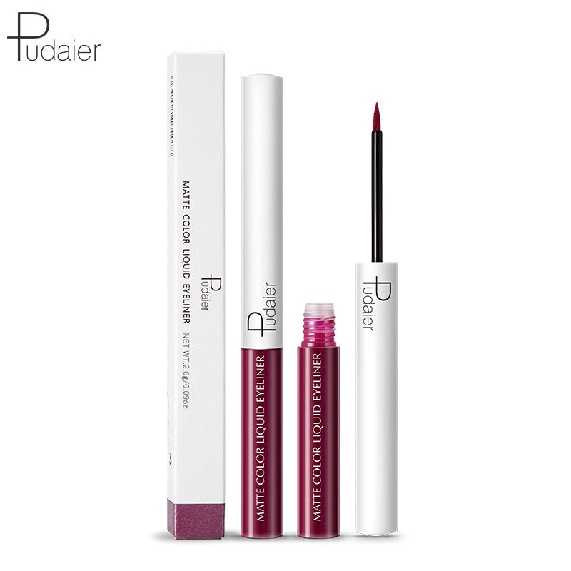 Waterproof Liquid Eyeliner for Precise, Vivid Color Definition